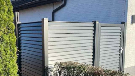 Aluminium Sichtschutz aus dem 2022 in 49661 Cloppenburg Deutschland von Zaunteam Emsland.