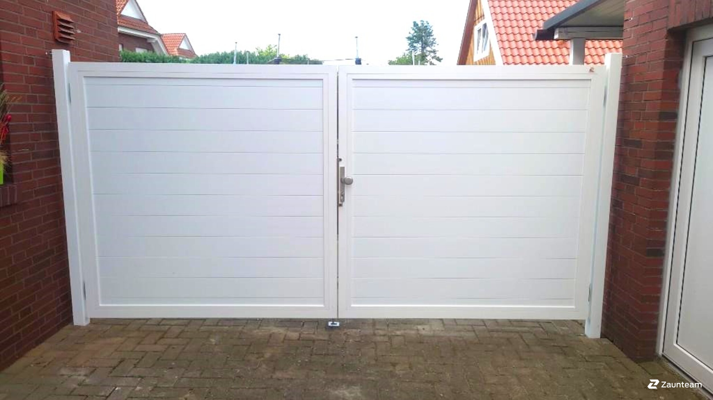 Aluminium Sichtschutz aus dem 2023 in 49635 Badbergen Deutschland von Zaunteam Emsland.