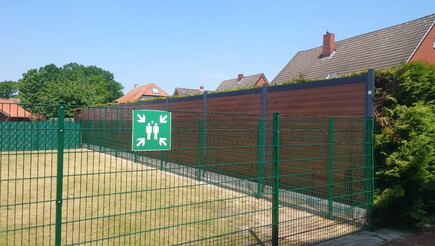 Lärmschutzzaun aus dem 2023 in 26892 Dörpen Deutschland von Zaunteam Emsland.