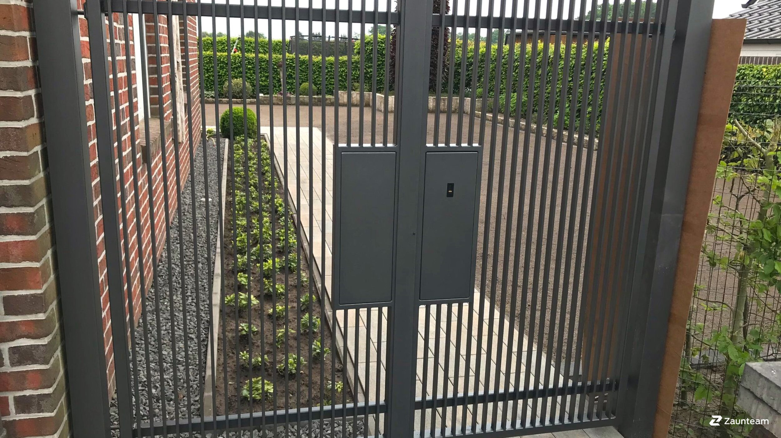 Aluzaun aus dem 2024 in 49696 Molbergen Deutschland von Zaunteam Emsland.