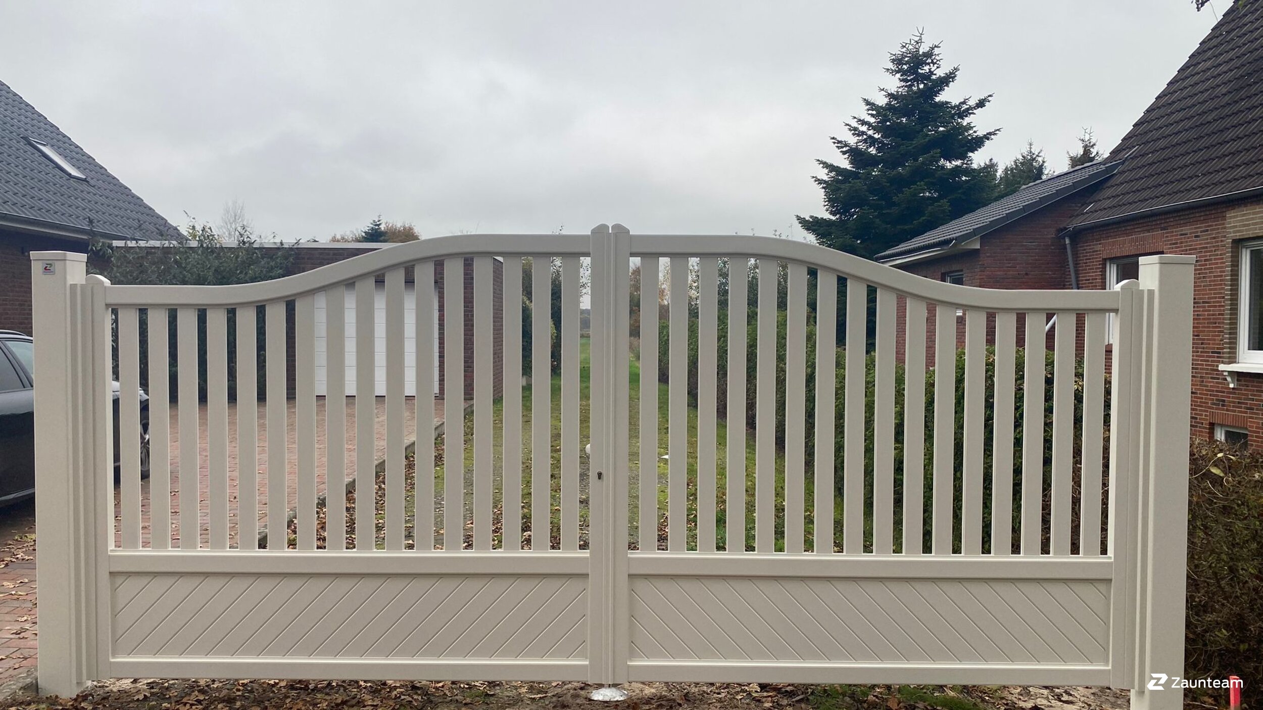 Aluminium Sichtschutz aus dem 2024 in 26789 Leer Deutschland von Zaunteam Emsland.