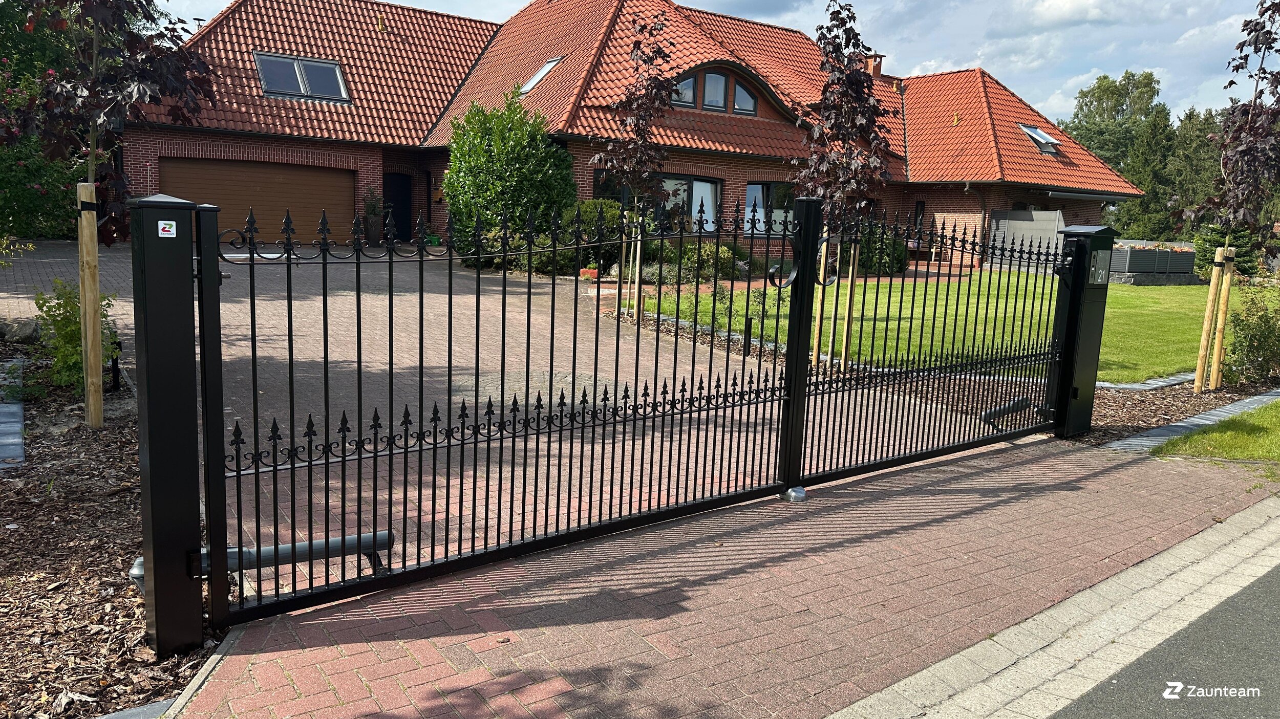 Clôture classique de 2025 à 26901 Lorup Allemagne de Zaunteam Emsland.