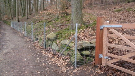 Knotengitter aus dem 2017 in 21465 Wentorf bei Hamburg Deutschland von Zaunteam Hamburg-Ost.