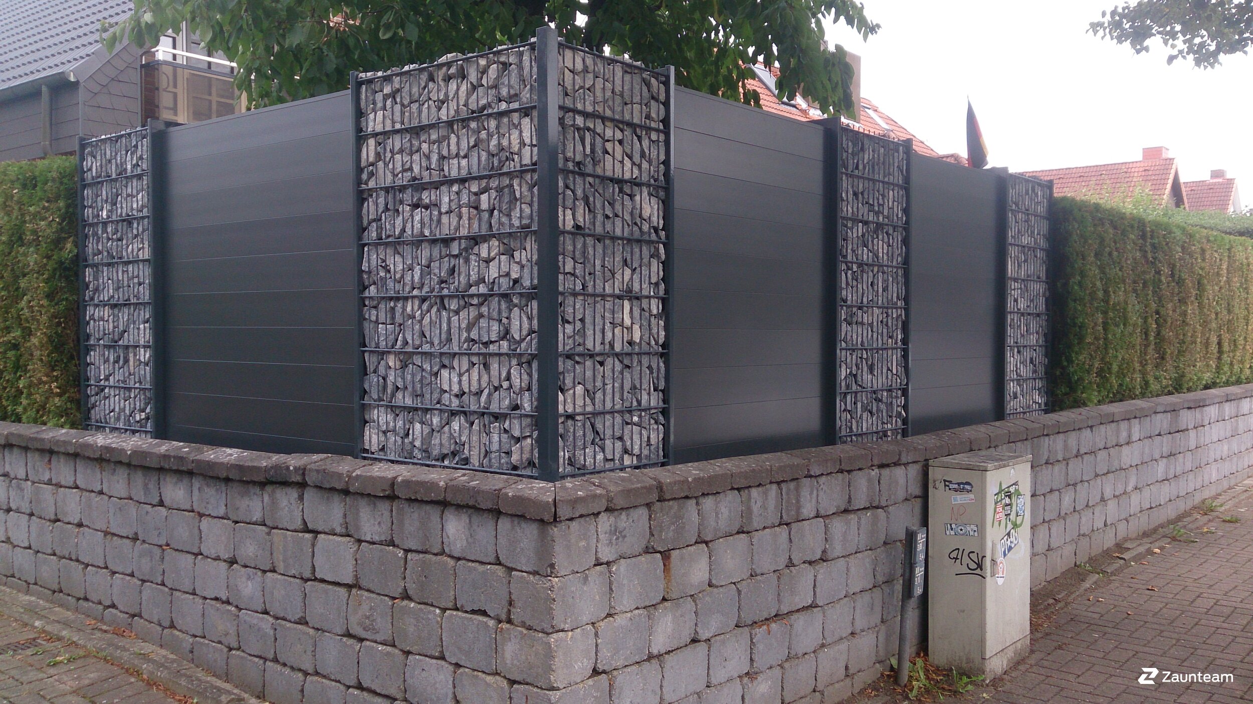 Aluminium Sichtschutz aus dem 2020 in 22885 Barsbüttel Deutschland von Zaunteam Hamburg-Ost.