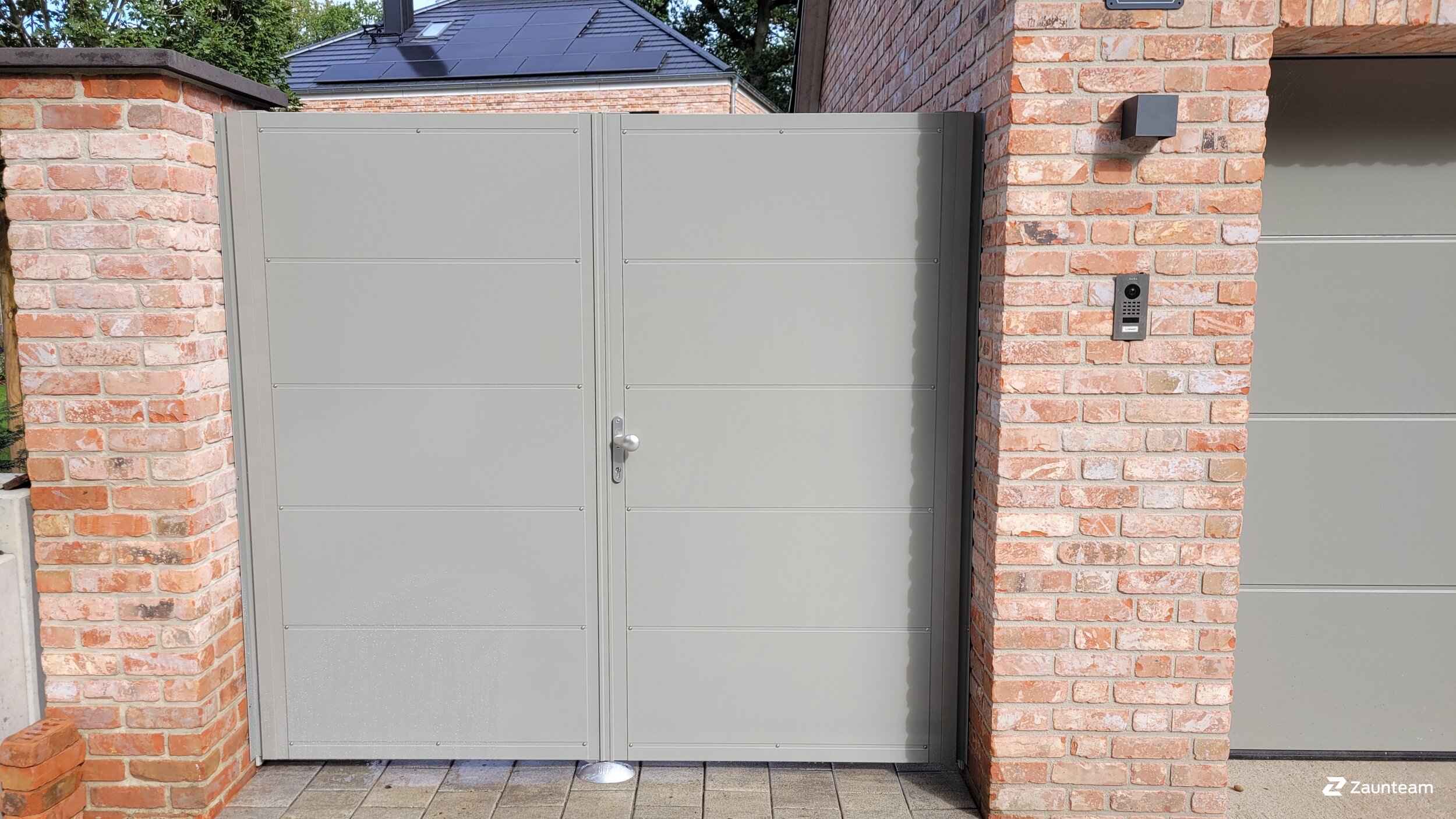 Aluminium Sichtschutz aus dem 2024 in 21521 Aumühle Deutschland von Zaunteam Hamburg-Ost.