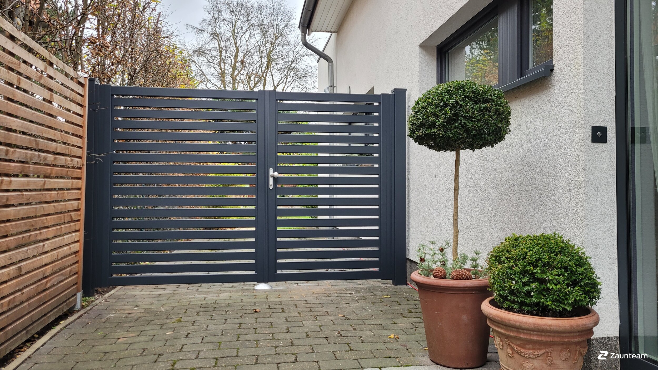 Aluzaun aus dem 2024 in 22147 Hamburg Deutschland von Zaunteam Hamburg-Ost.