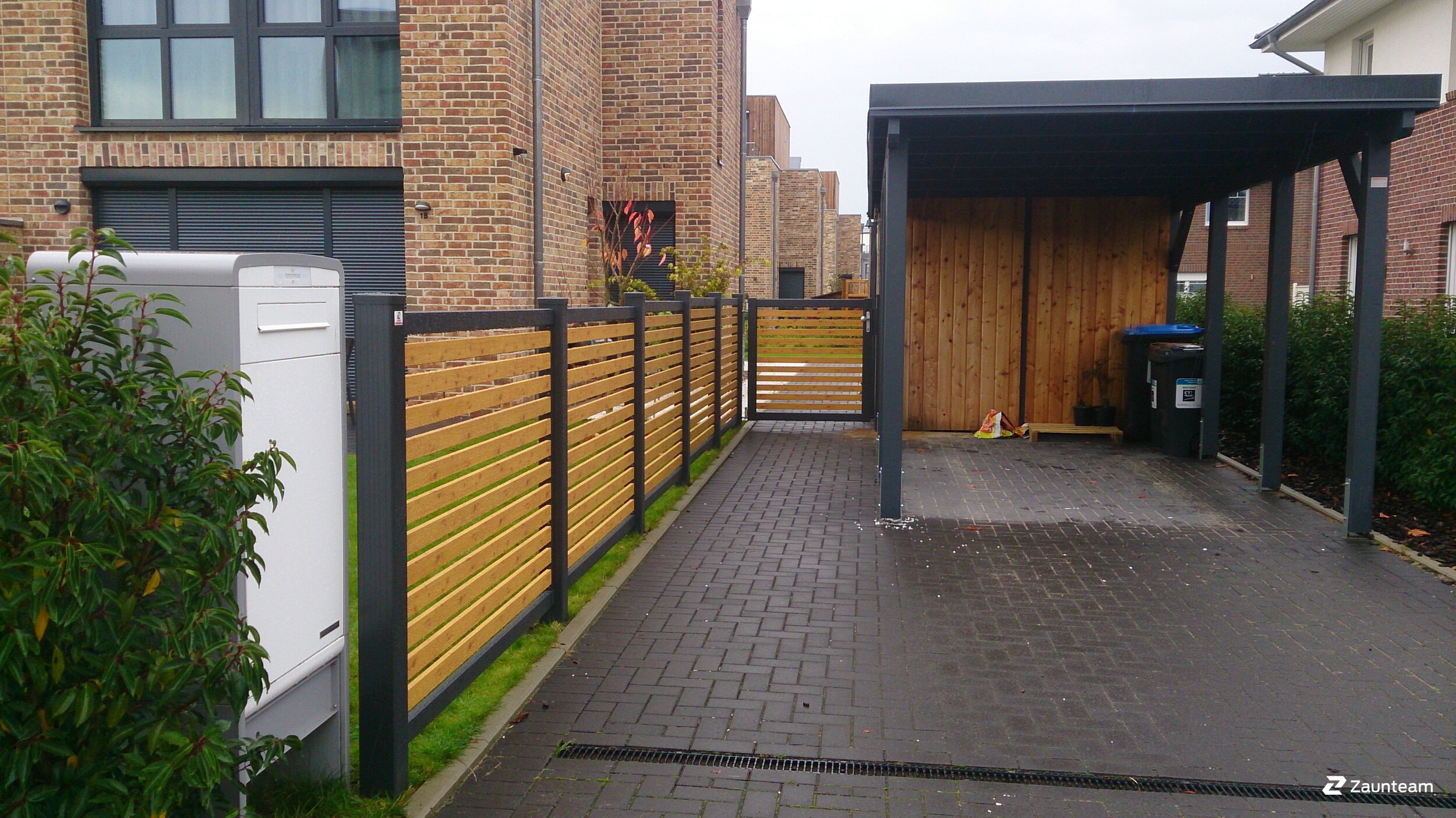 Aluzaun aus dem 2017 in 21465 Wentorf bei Hamburg Deutschland von Zaunteam Hamburg-Ost.