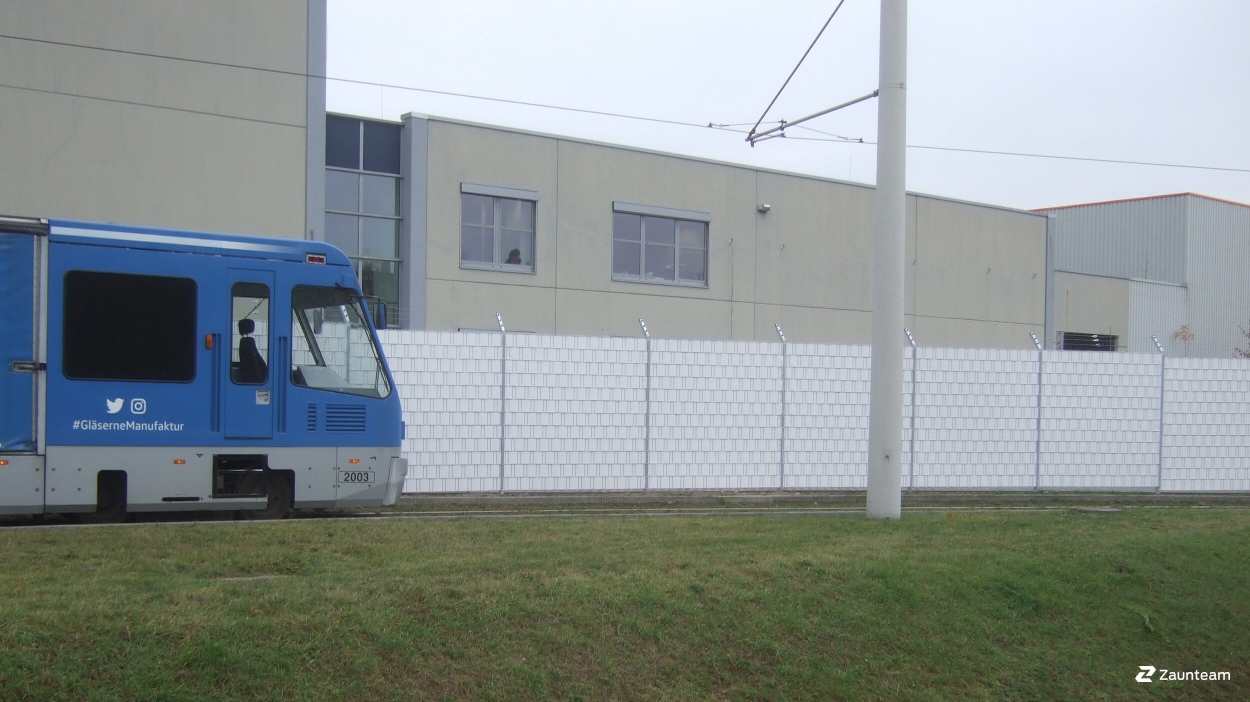 Protection brise-vue en tressage de 2019 à 01159 Dresden Allemagne de Zaunteam Mittelsachsen.