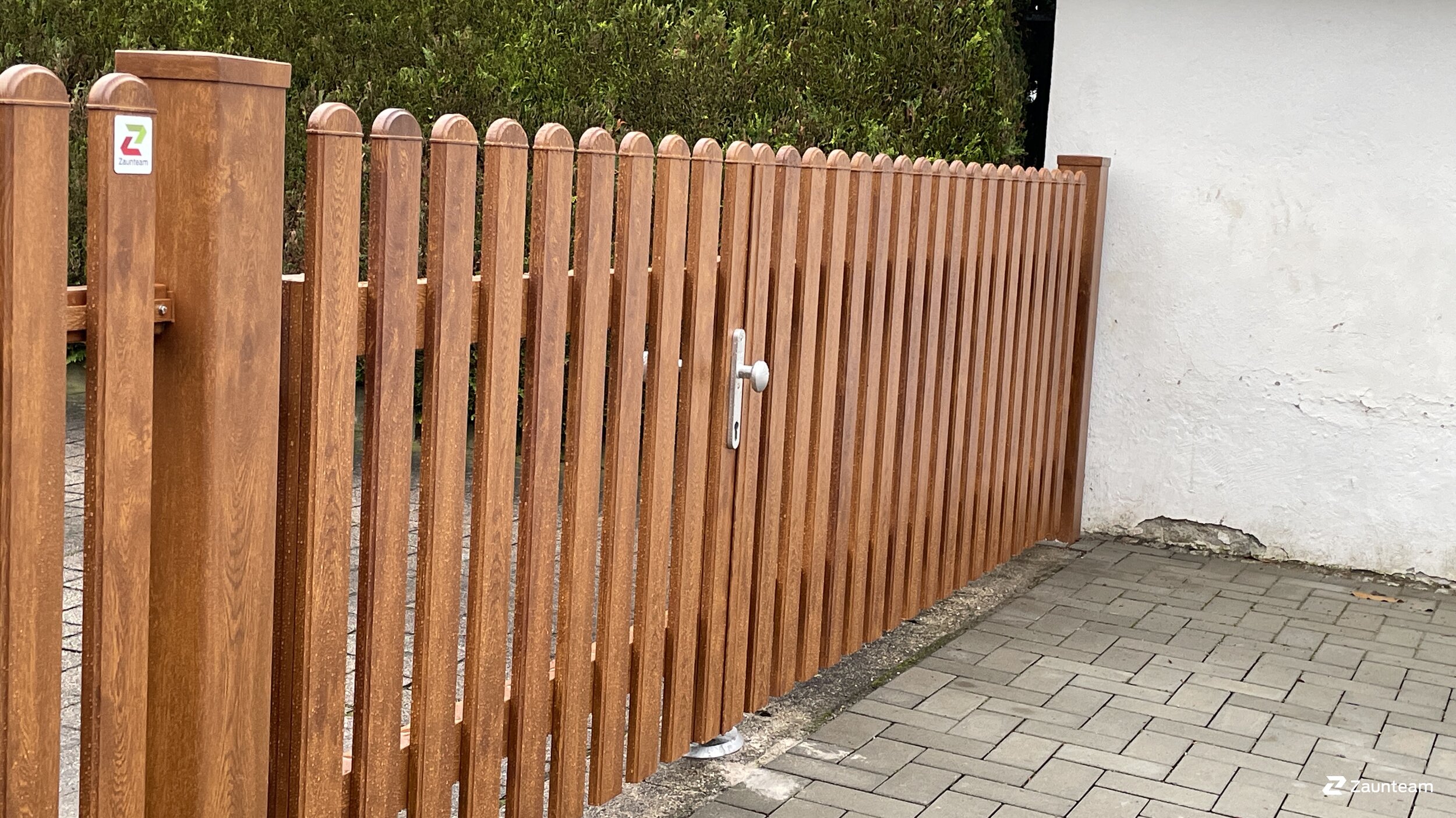 Aluzaun aus dem 2023 in 04720 Döbeln Deutschland von Zaunteam Mittelsachsen.