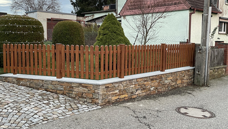 Aluzaun aus dem 2024 in 04741 Roßwein Deutschland von Zaunteam Mittelsachsen.