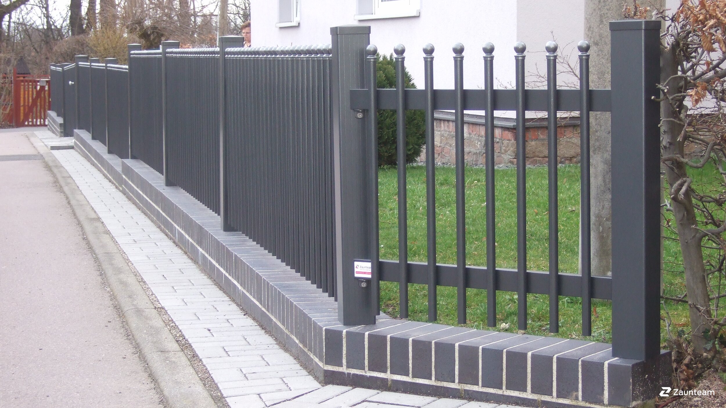 Aluzaun aus dem 2017 in 09648 Mittweida Deutschland von Zaunteam Mittelsachsen.