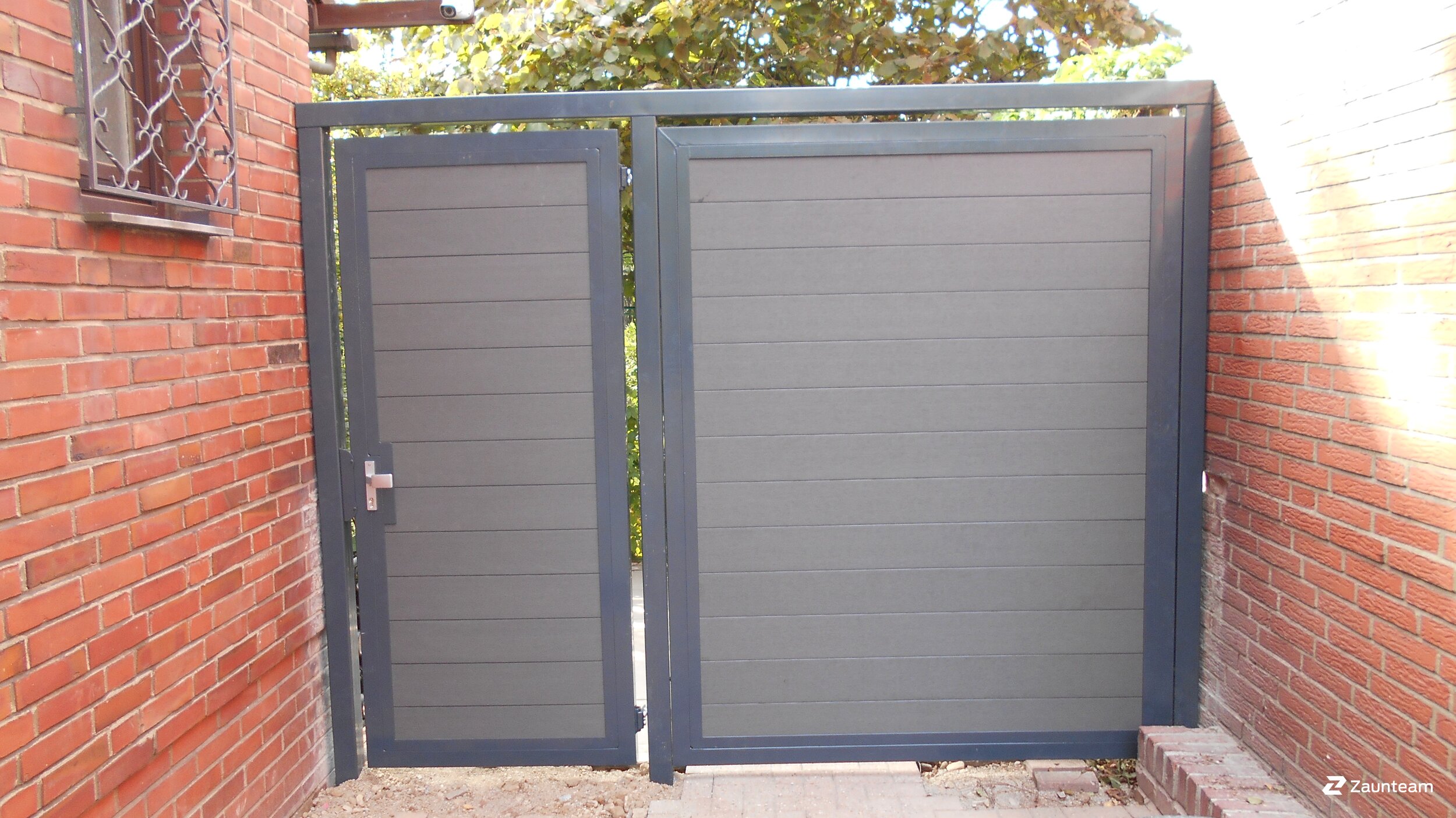 WPC Sichtschutz aus dem 2017 in 41469 Neuss Deutschland von Franchise AG.