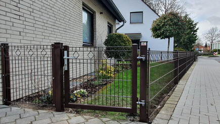 Clôture décorativue de 2021 à 41564 Kaarst Allemagne de Franchise AG.