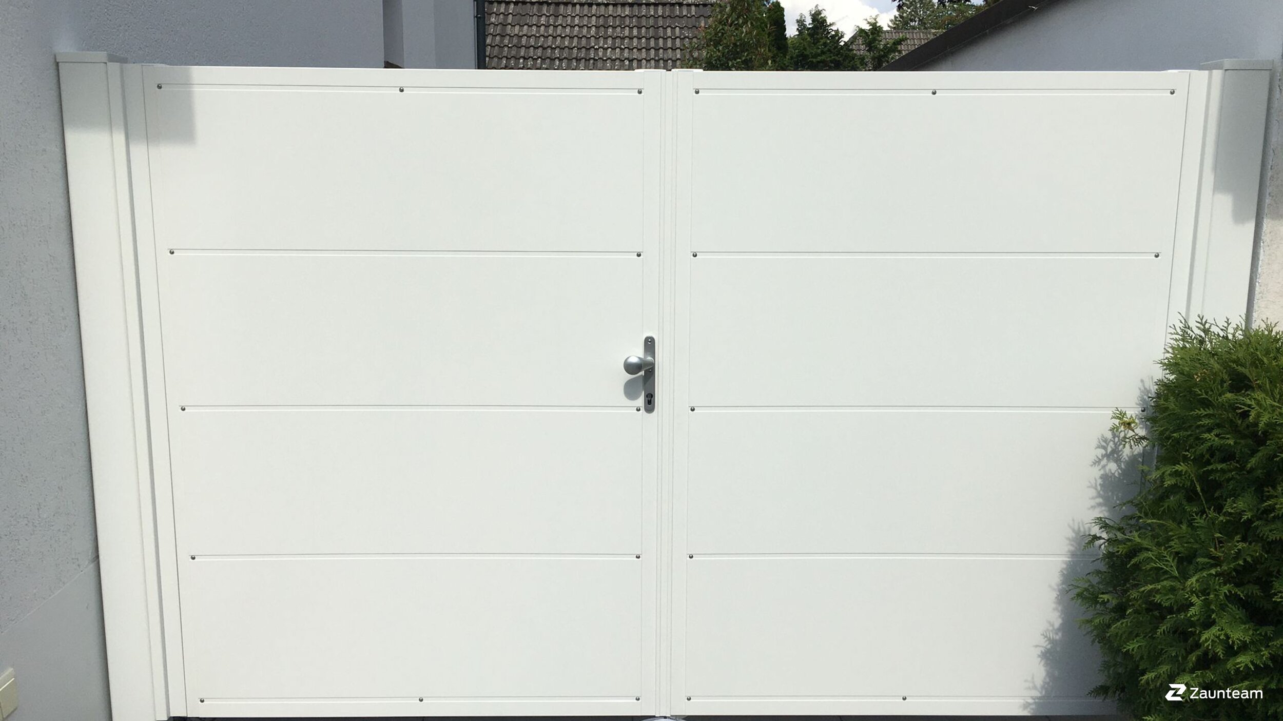 Protection brise-vue en aluminium de 2021 à 41468 Neuss Allemagne de Franchise AG.
