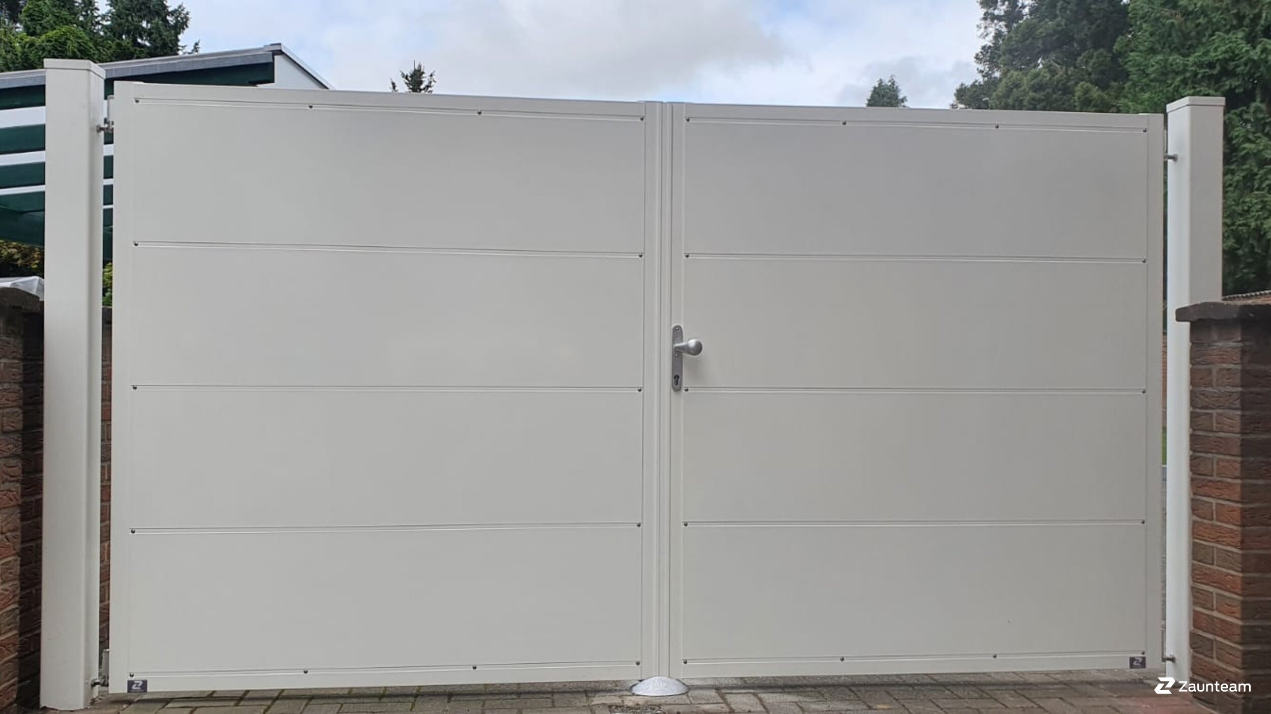 Protection brise-vue en aluminium de 2021 à 41542 Dormagen Allemagne de Franchise AG.