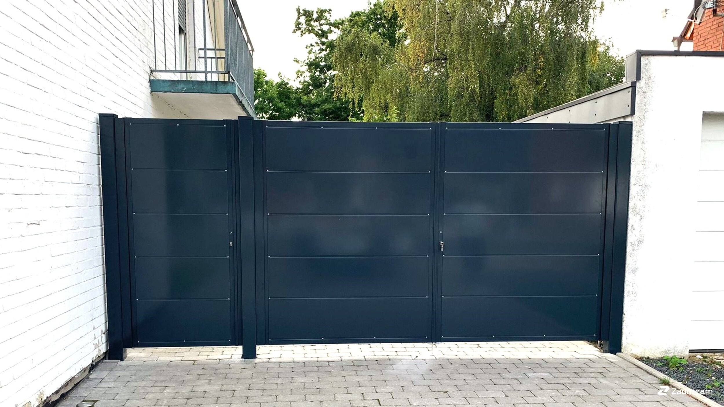 Aluminium Sichtschutz aus dem 2023 in 41363 Jüchen Deutschland von Franchise AG.