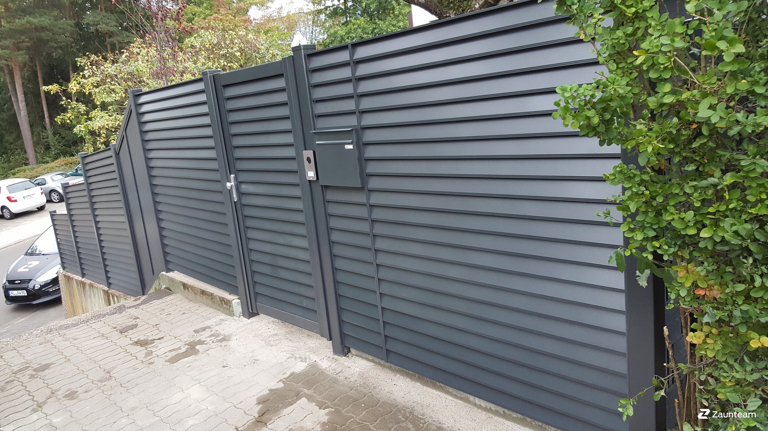 Aluminium Sichtschutz aus dem 2016 in 67659  Kaiserslautern Deutschland von Zaunteam Kaiserslautern.