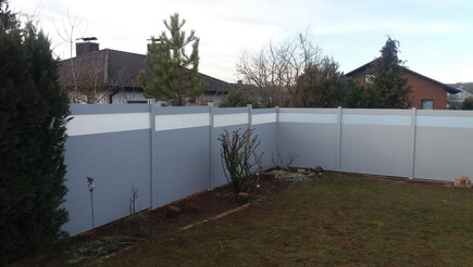 Aluminium Sichtschutz aus dem 2019 in 67307 Göllheim Deutschland von Zaunteam Kaiserslautern.