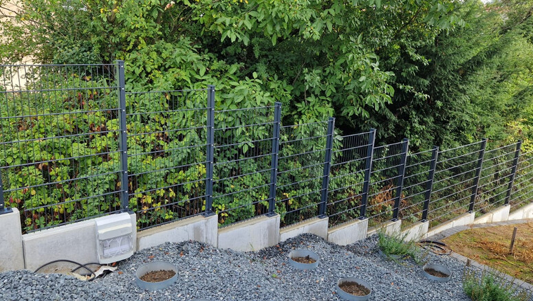 Doppelstabmattenzaun aus dem 2025 in 64372 Ober-Ramstadt Deutschland von Zaunteam Bergstraße-Ried.