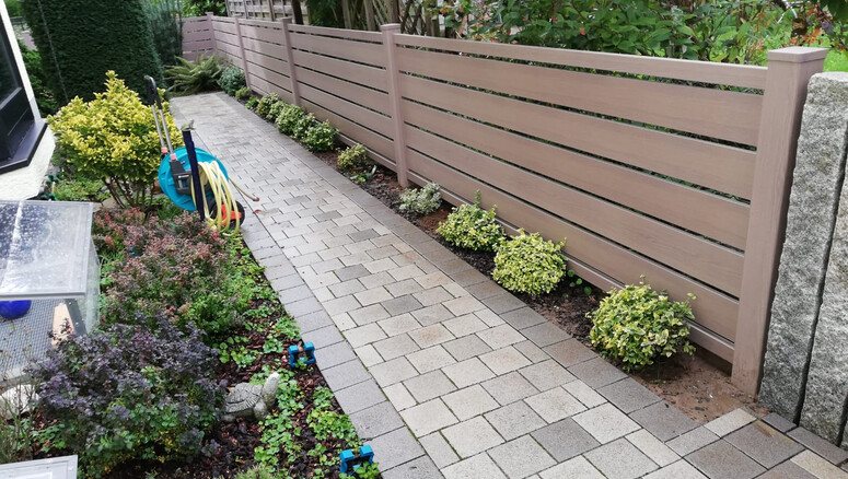 Protection brise-vue en aluminium de 2019 à 64342 Seeheim-Jugenheim Allemagne de Zaunteam Bergstraße-Ried.