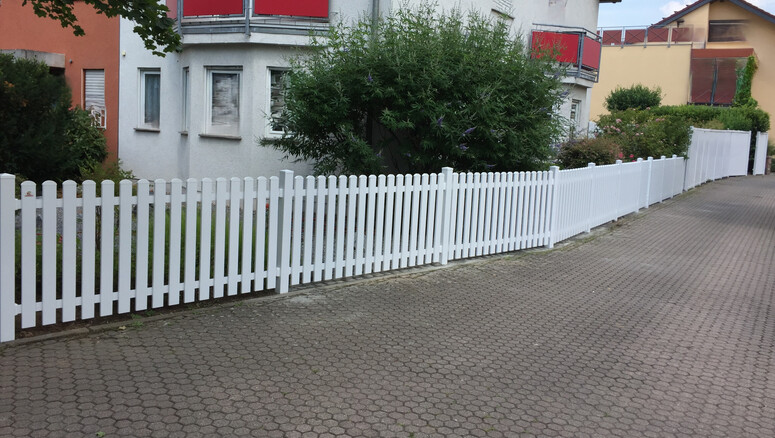 Aluzaun aus dem 2023 in 64579 Gernsheim Deutschland von Zaunteam Bergstraße-Ried.