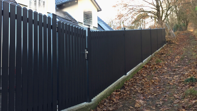 Aluminium Sichtschutz aus dem 2023 in 64625 Bensheim-Auerbach Deutschland von Zaunteam Bergstraße-Ried.