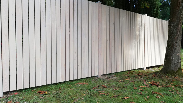 Holz Sichtschutz aus dem 2022 in 64653 Lorsch Deutschland von Zaunteam Bergstraße-Ried.
