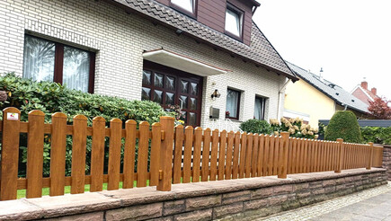 Kunststoff Zaun aus dem 2024 in 31303 Burgdorf Deutschland von Zaunteam Hannover.
