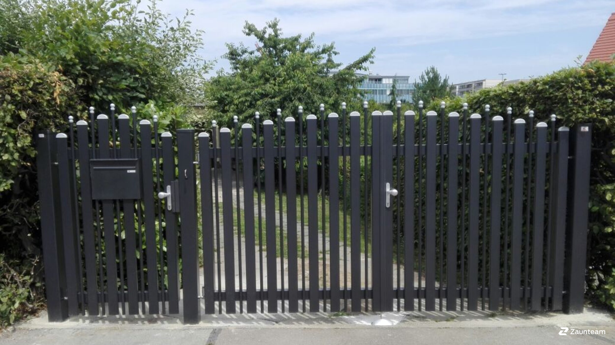 Aluzaun aus dem 2017 in 01169 Dresden Deutschland von Zaunteam Dresden-Süd.