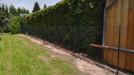 Diagonalgeflecht aus dem 2021 in 01705 Freital Deutschland von Zaunteam Dresden-Süd.