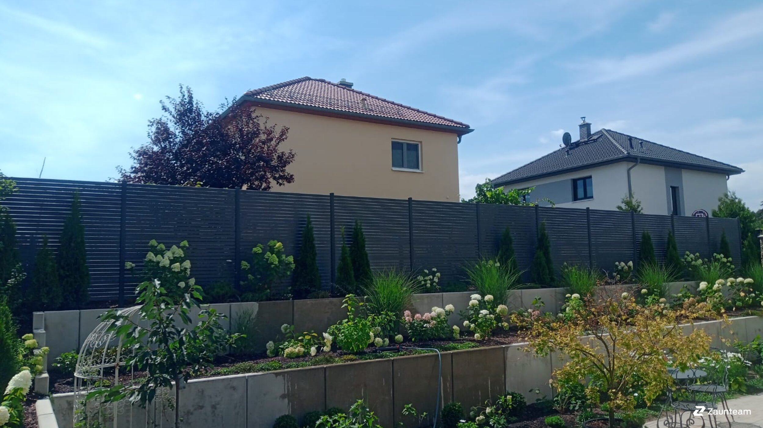 Aluminium Sichtschutz aus dem 2022 in 01277 Dresden Deutschland von Zaunteam Dresden-Süd.