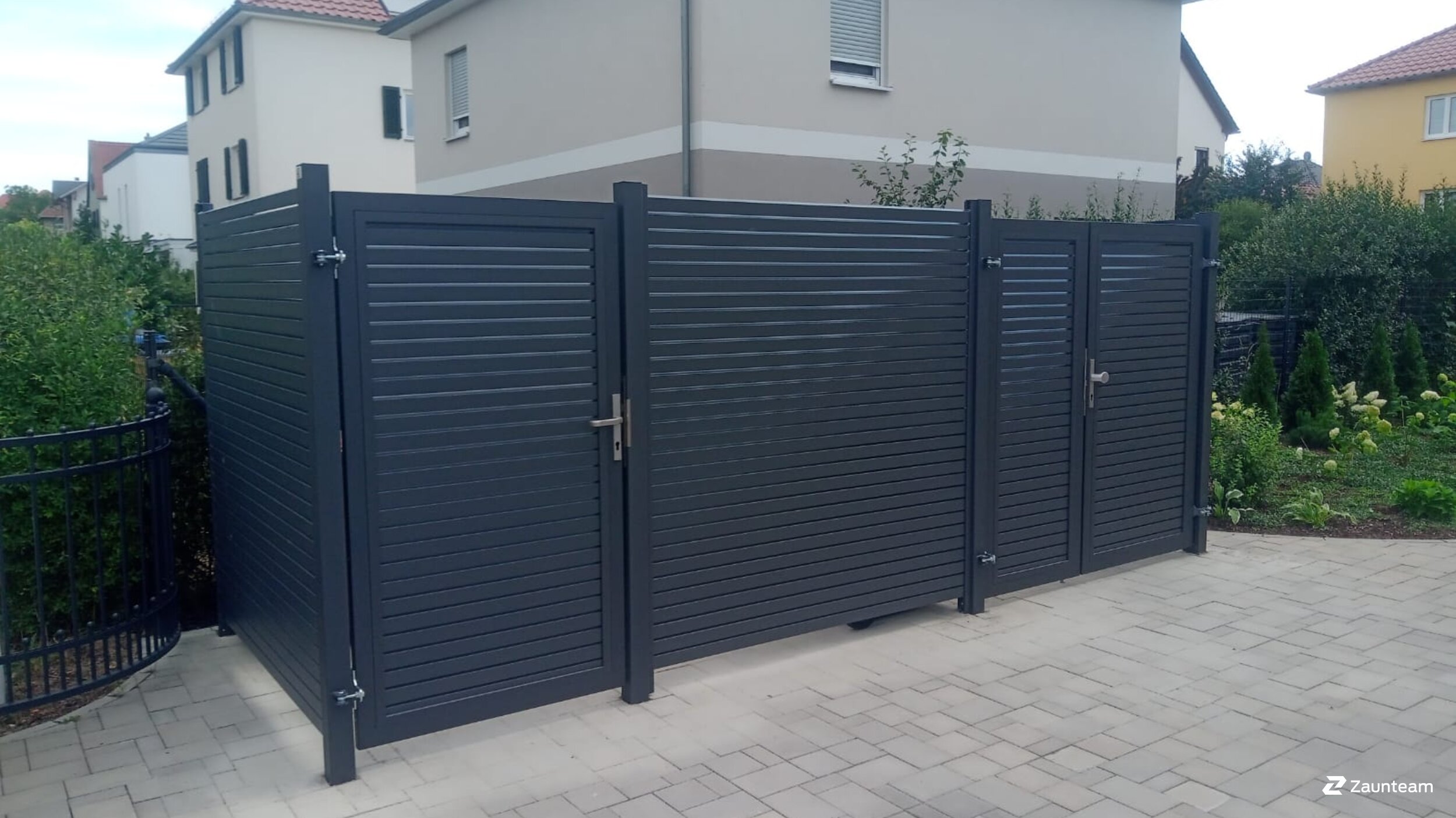 Aluminium Sichtschutz aus dem 2022 in 01277 Dresden Deutschland von Zaunteam Dresden-Süd.