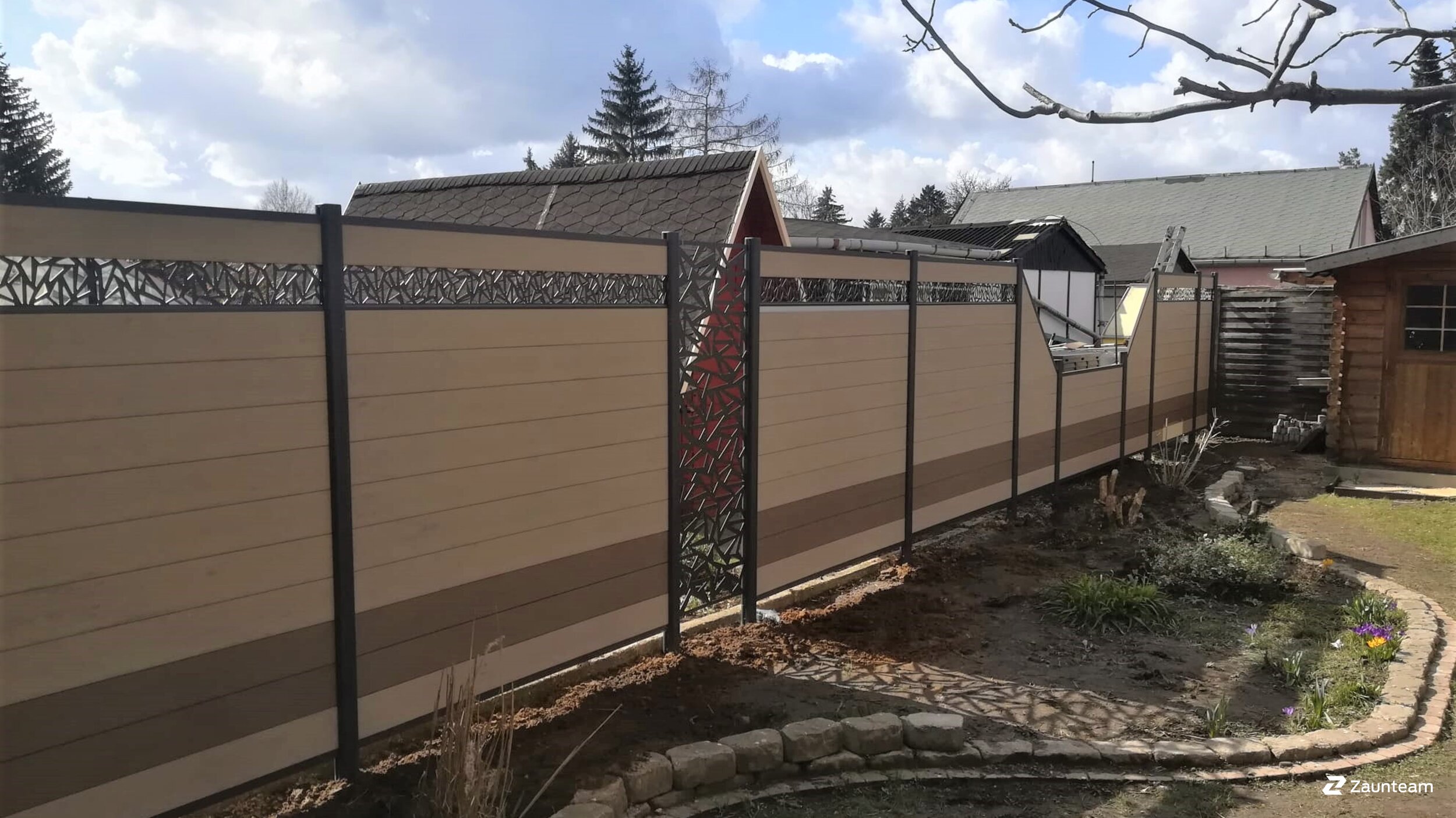 WPC Sichtschutz aus dem 2021 in 01217 Dresden Deutschland von Zaunteam Dresden-Süd.