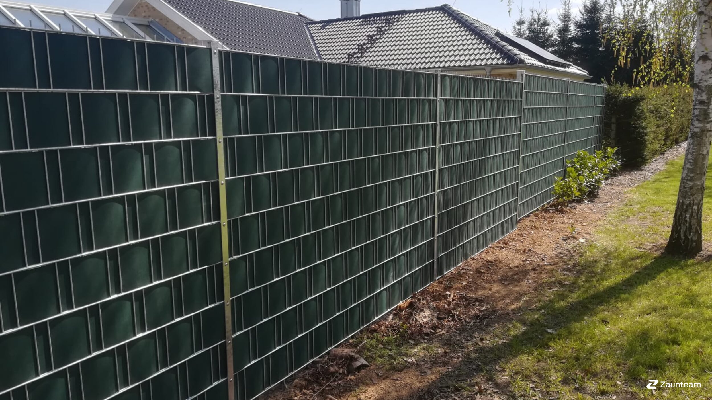 Flecht Sichtschutz aus dem 2021 in 01723 Wilsdruff Deutschland von Zaunteam Dresden-Süd.