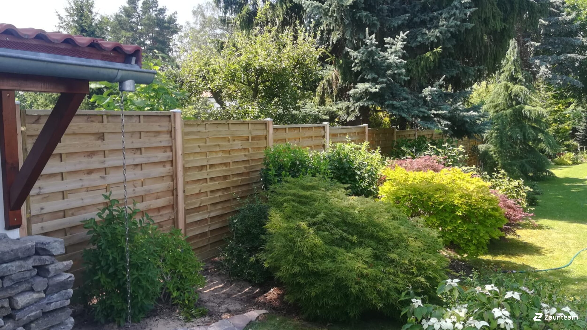 Protection brise-vue en bois de 2020 à 01237 Dresden Allemagne de Zaunteam Dresden-Süd.