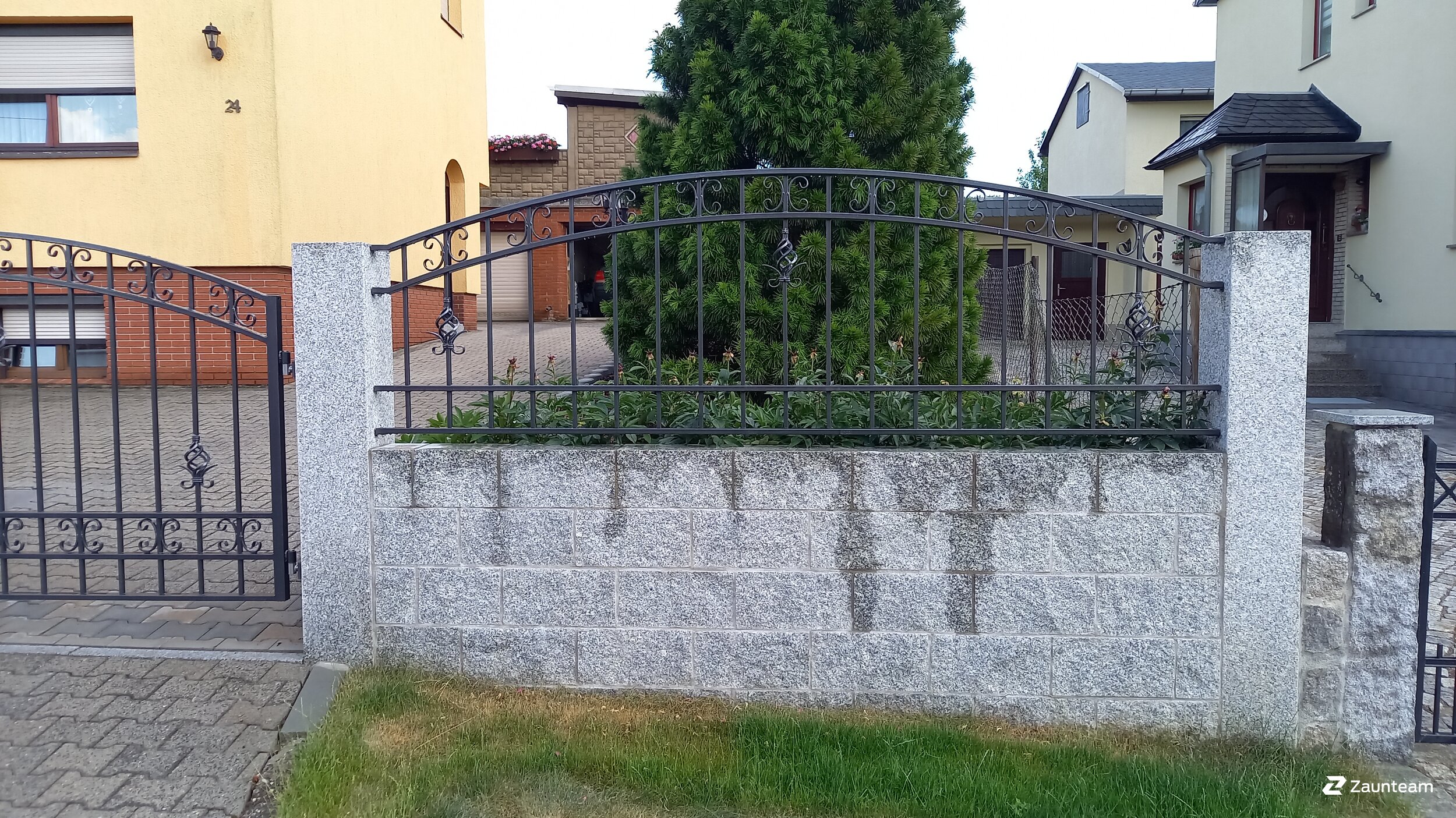 Clôture classique de 2025 à 01734 Oelsa Allemagne de Zaunteam Dresden-Süd.