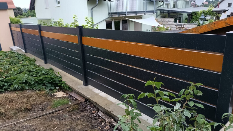 Aluminium Sichtschutz aus dem 2025 in 01728 Bannewitz Deutschland von Zaunteam Dresden-Süd.