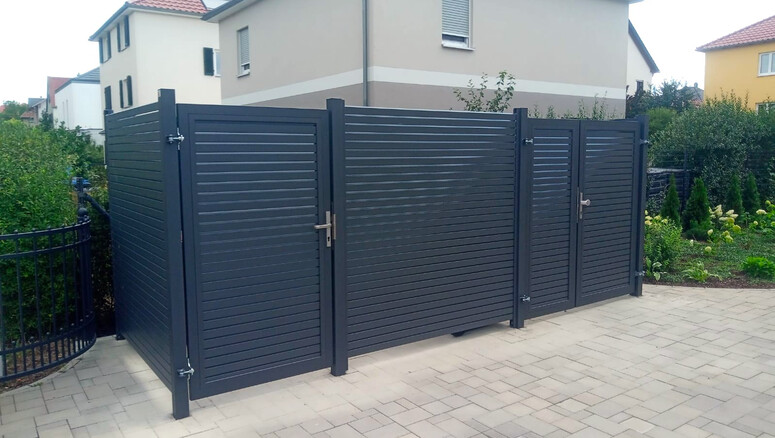 Aluminium Sichtschutz aus dem 2025 in 01309 Dresden Deutschland von Zaunteam Dresden-Süd.