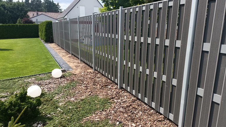 WPC Sichtschutz aus dem 2025 in 01219 Dresden Deutschland von Zaunteam Dresden-Süd.