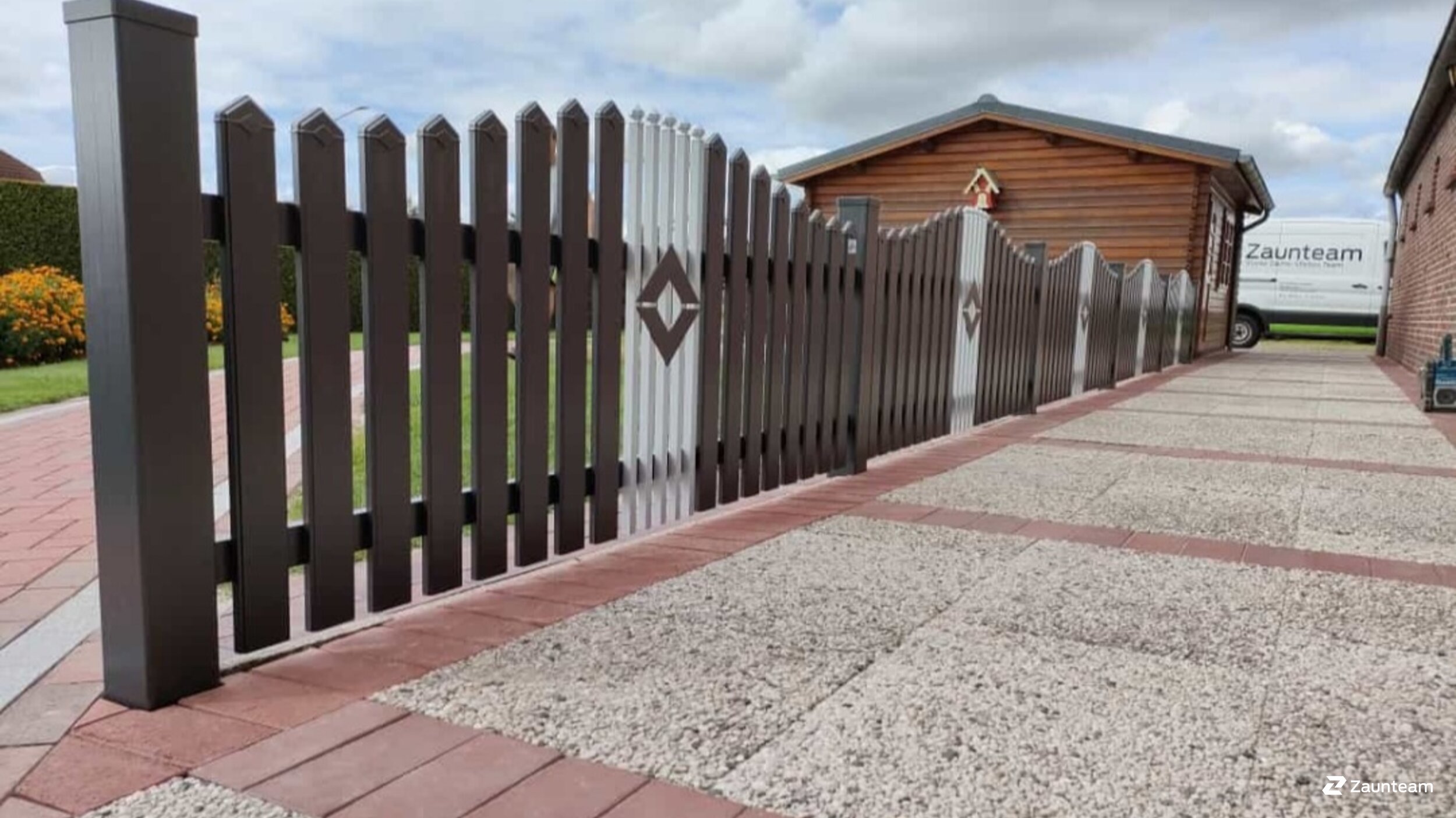 Clôture en aluminium de 2021 à 26624 Südbrookmerland Allemagne de Zaunteam Ostfriesland.