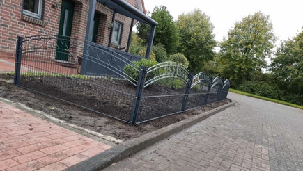 Decorzaun aus dem 2021 in 26529 Marienhafe  Deutschland von Zaunteam Ostfriesland.