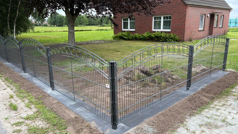 Decorzaun aus dem 2025 in 26624 Osteel Deutschland von Zaunteam Ostfriesland.