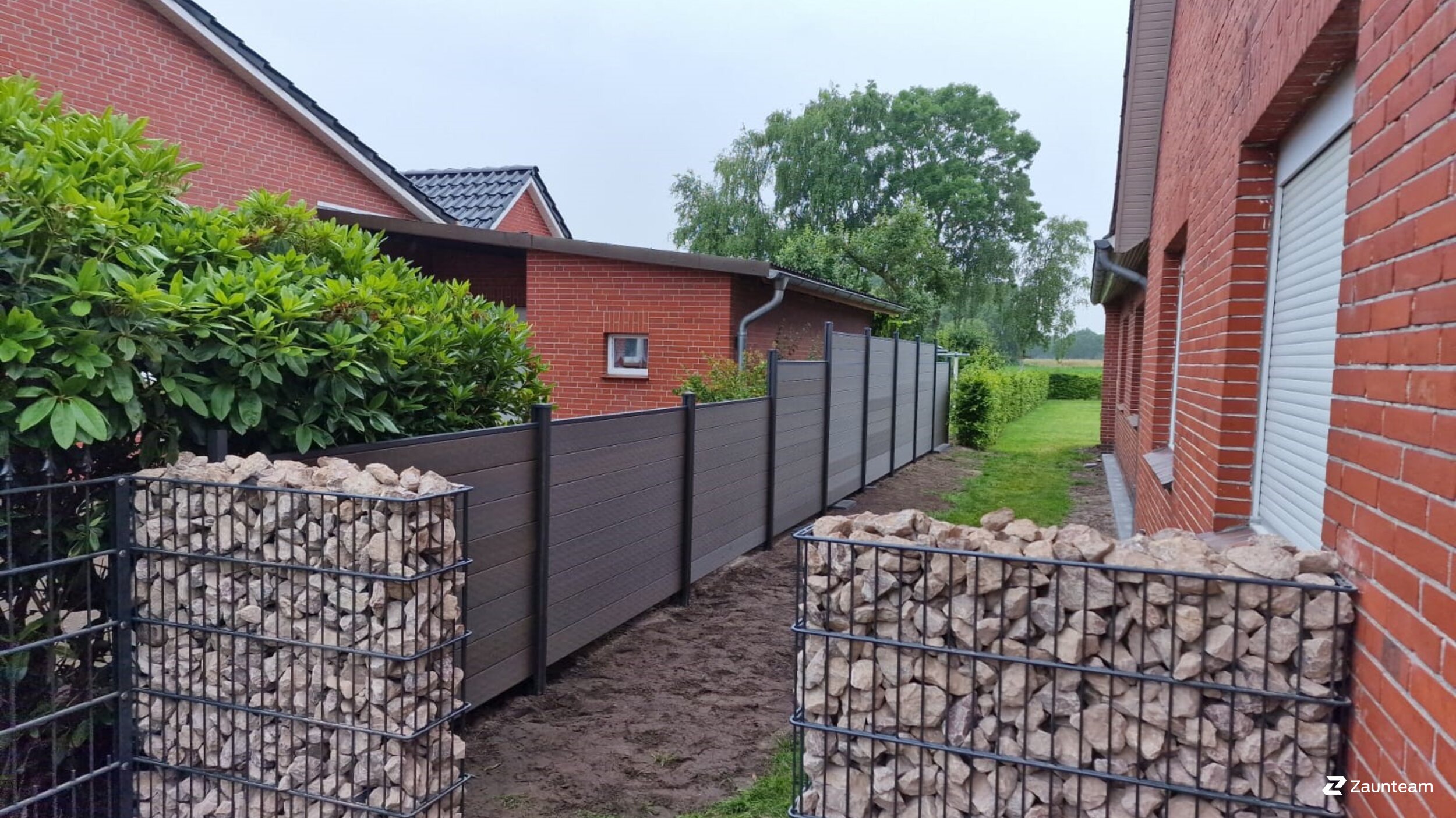 WPC Sichtschutz aus dem 2025 in 26624 Südbrookmerland Deutschland von Zaunteam Ostfriesland.