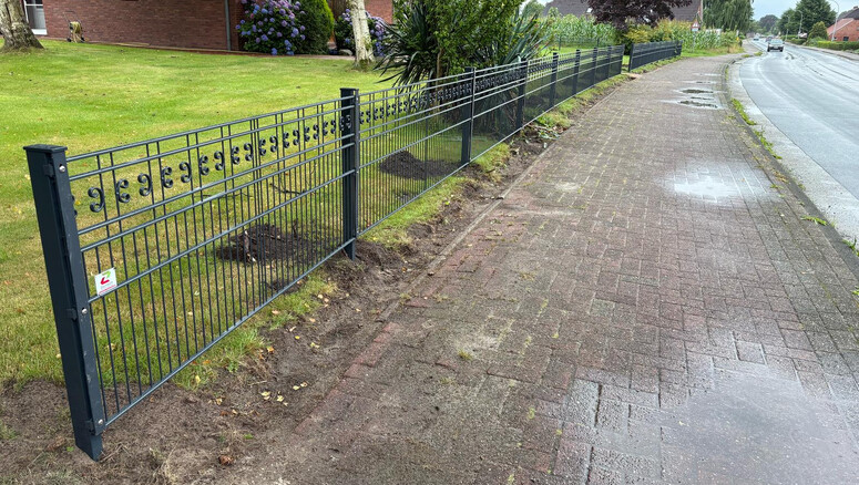 Decorzaun aus dem 2025 in 26632 Ihlow Deutschland von Zaunteam Ostfriesland.