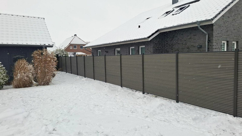 WPC Sichtschutz aus dem 2026 in 26723 Emden Deutschland von Zaunteam Ostfriesland.
