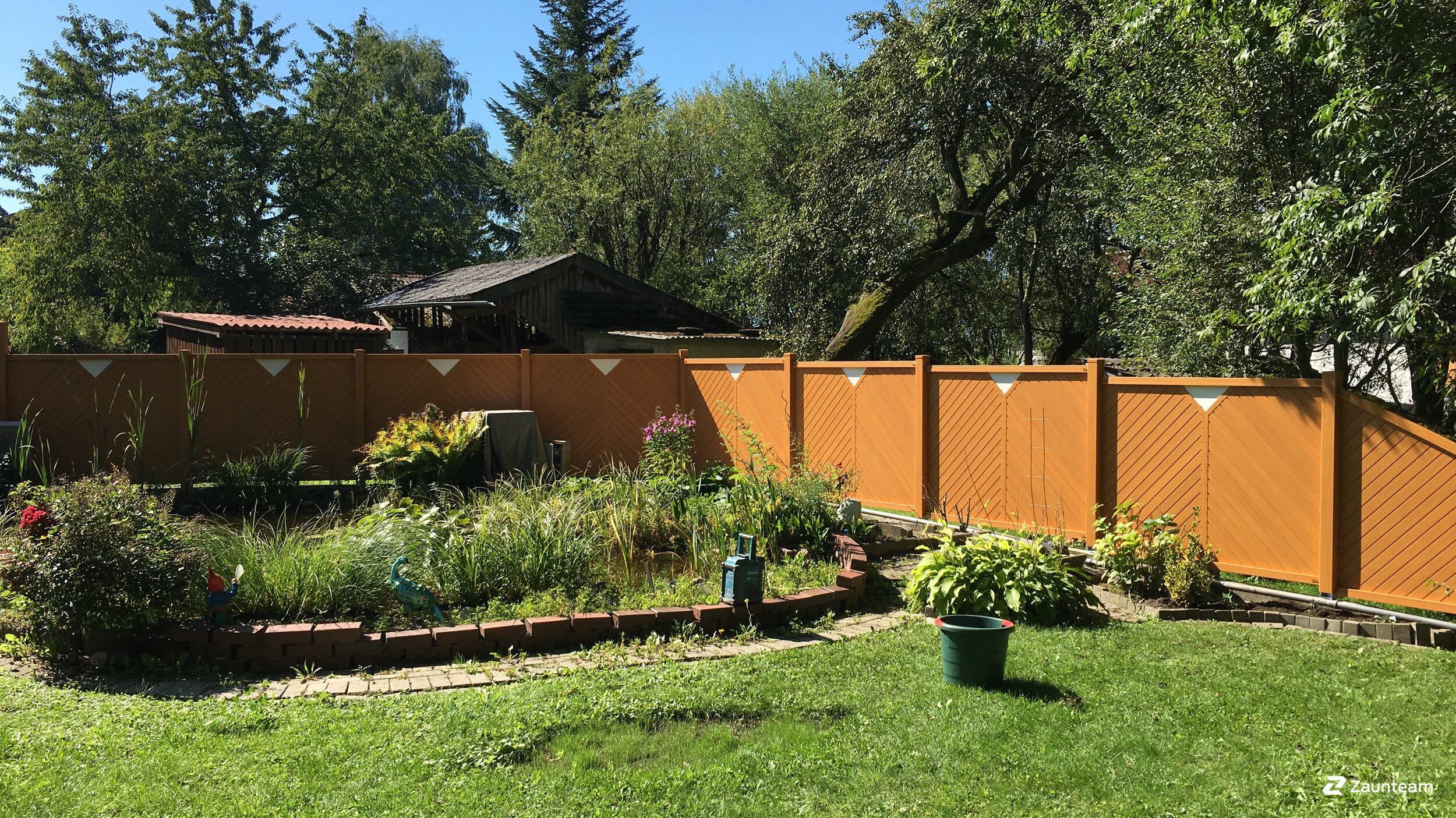 Aluminium Sichtschutz aus dem 2020 in 83115 Neubeuern Deutschland von Zaunteam Chiemgau.