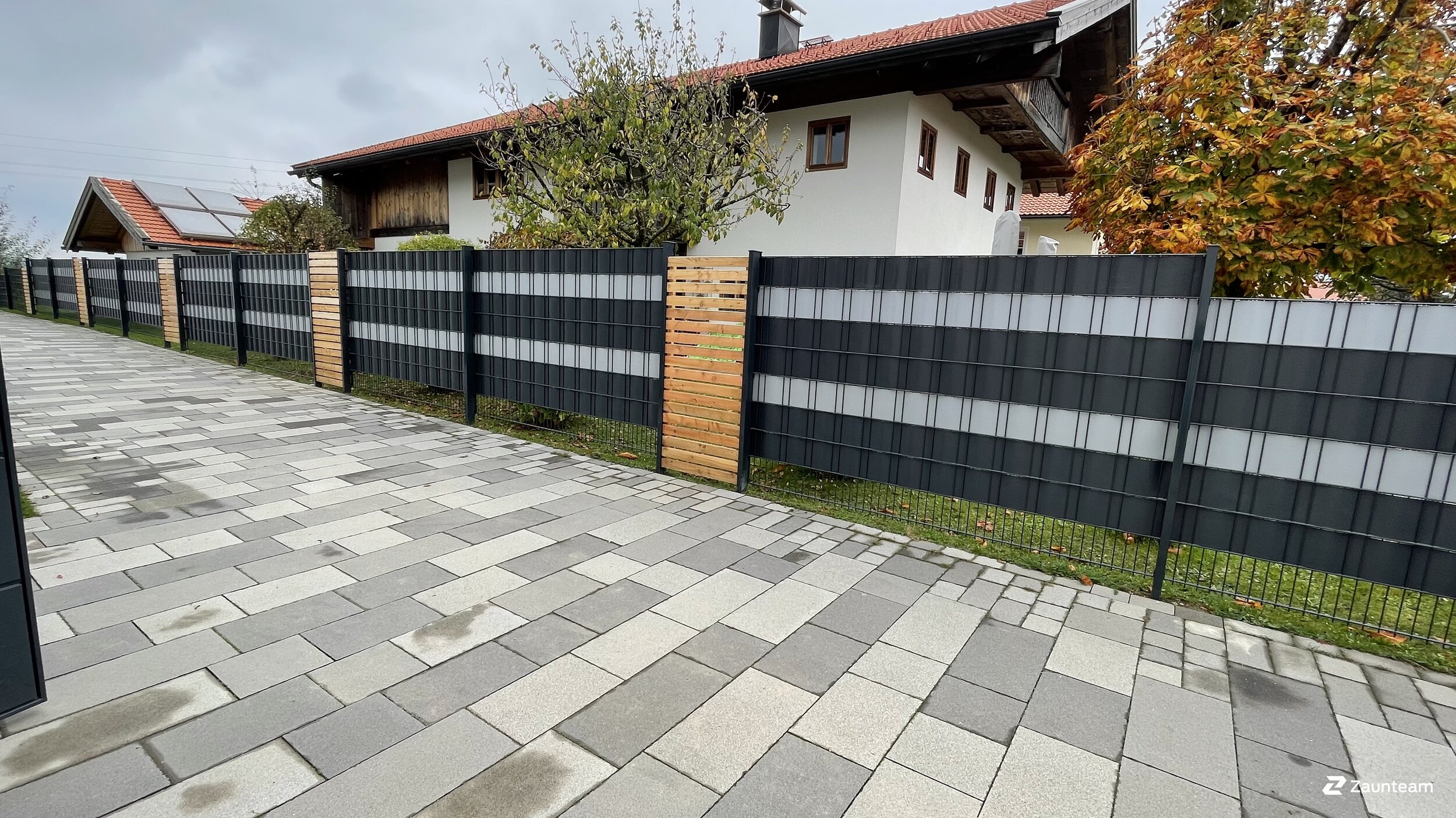 Flecht Sichtschutz aus dem 2022 in 83250 Marquartstein Deutschland von Zaunteam Chiemgau.