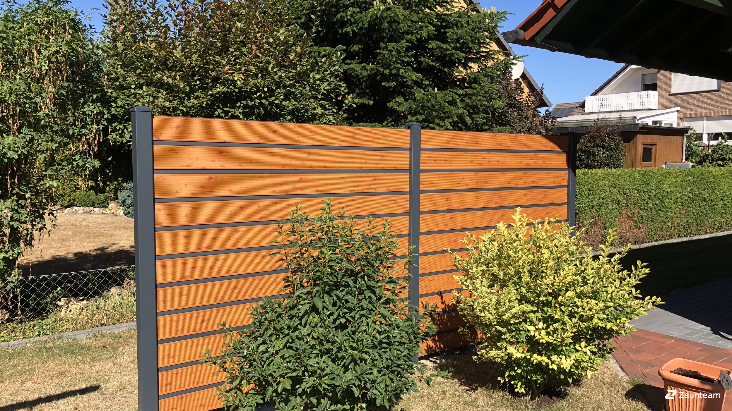 Aluminium Sichtschutz aus dem 2018 in 31553 Sachsenhagen Deutschland von Zaunteam Schaumburger Land.
