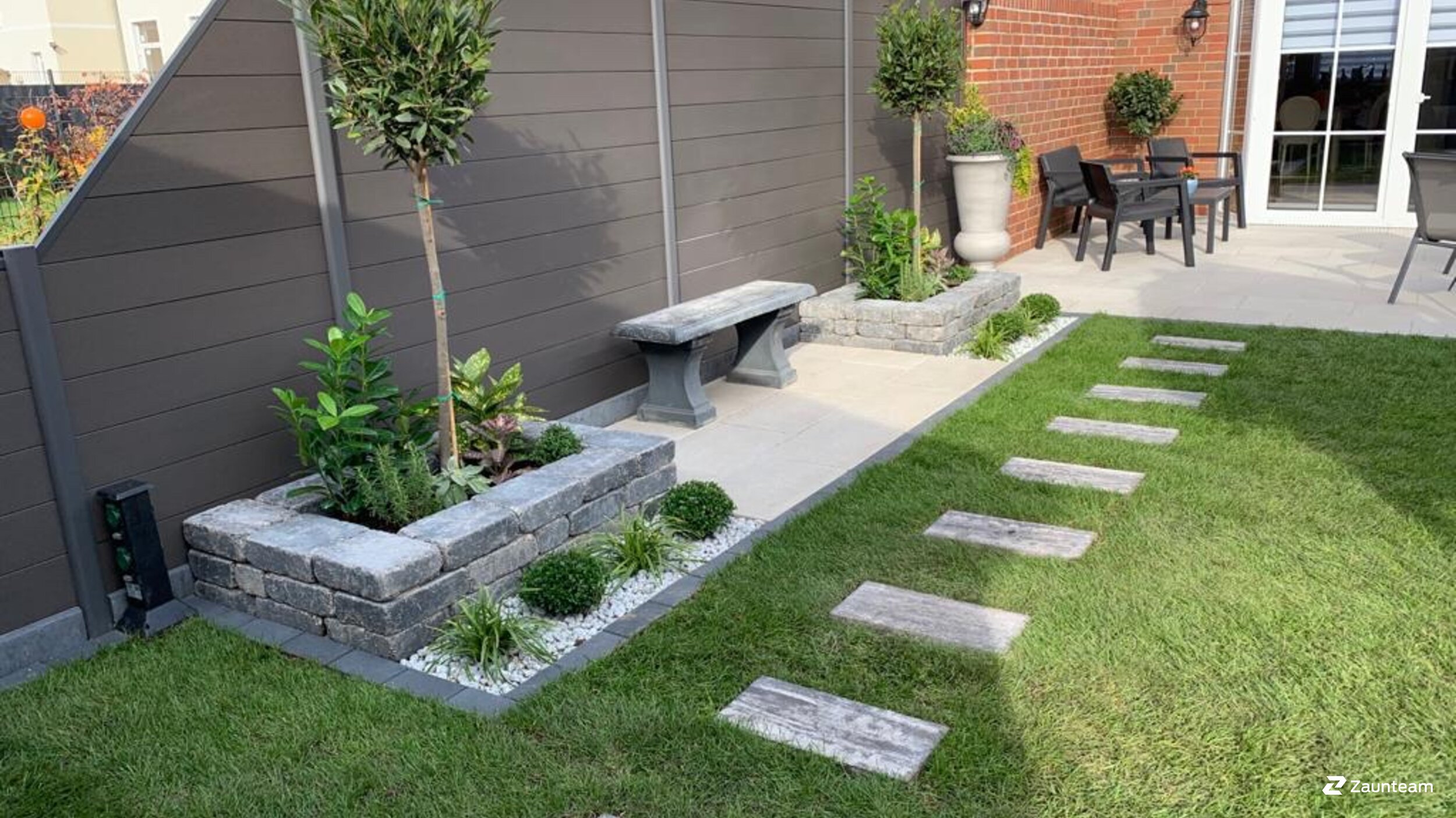 WPC Sichtschutz aus dem 2020 in 31700 Heuerssen Deutschland von Zaunteam Schaumburger Land.