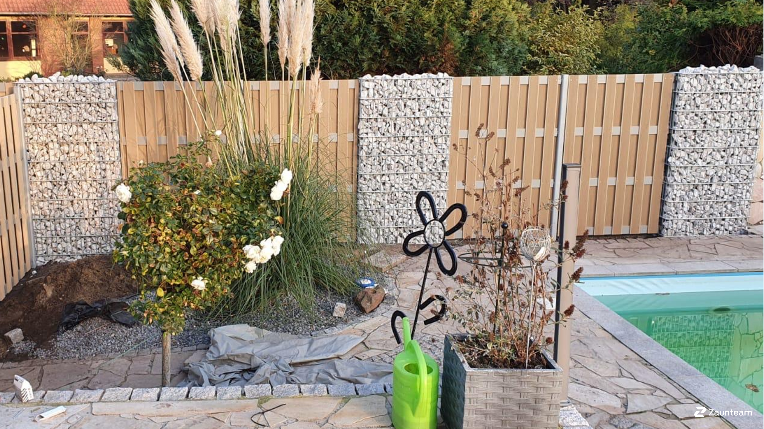 WPC Sichtschutz aus dem 2020 in 31700 Heuerssen Deutschland von Zaunteam Schaumburger Land.